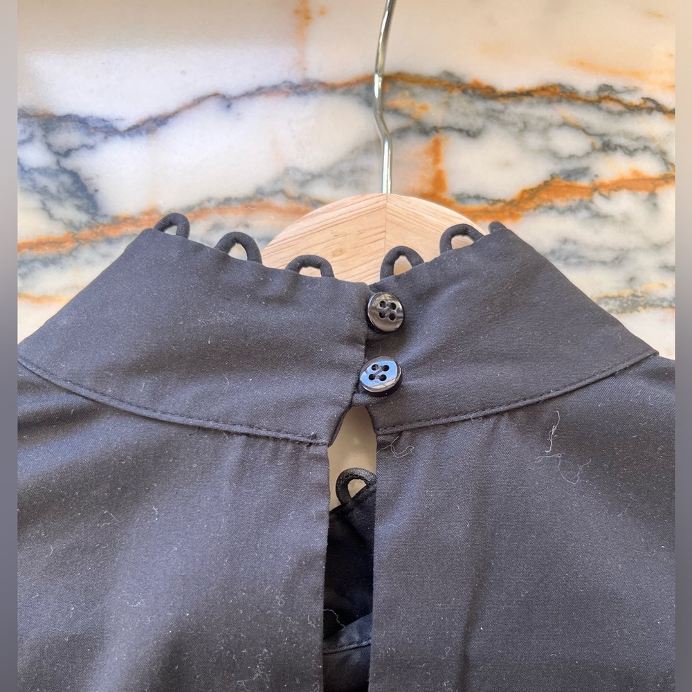 Theory Poplin Shirting With “Tux Ruffle” Detail - image 3